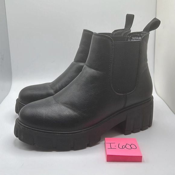 CUSHIONAIRE Women's slip on chelsea boot +Memory Foam 6 BLACK - Picture 3 of 6